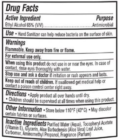 01b LBL_Pearlessence Hand Sanitizer Gel_DF Box - 01b LBL Pearlessence Hand Sanitizer Gel DF Box